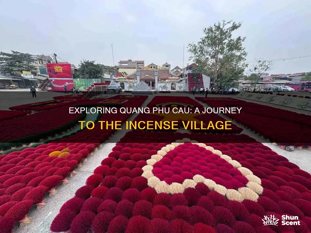 how to get to quang phu cau incense village