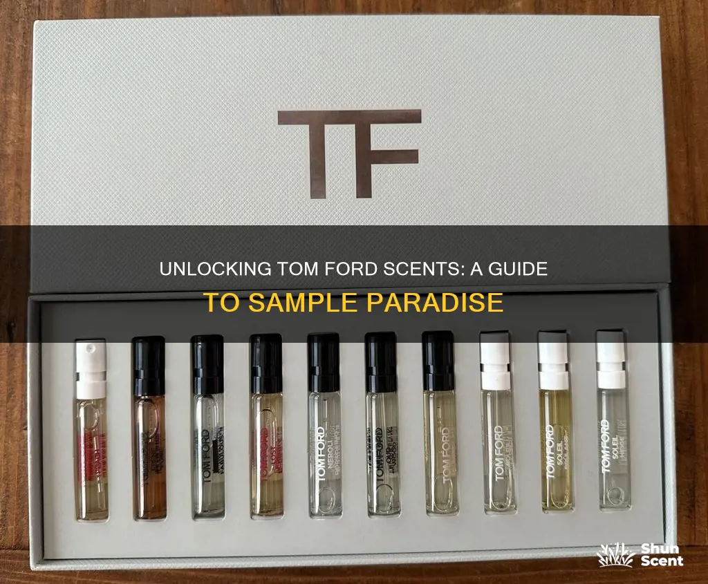 how to get tom ford fragrance samples