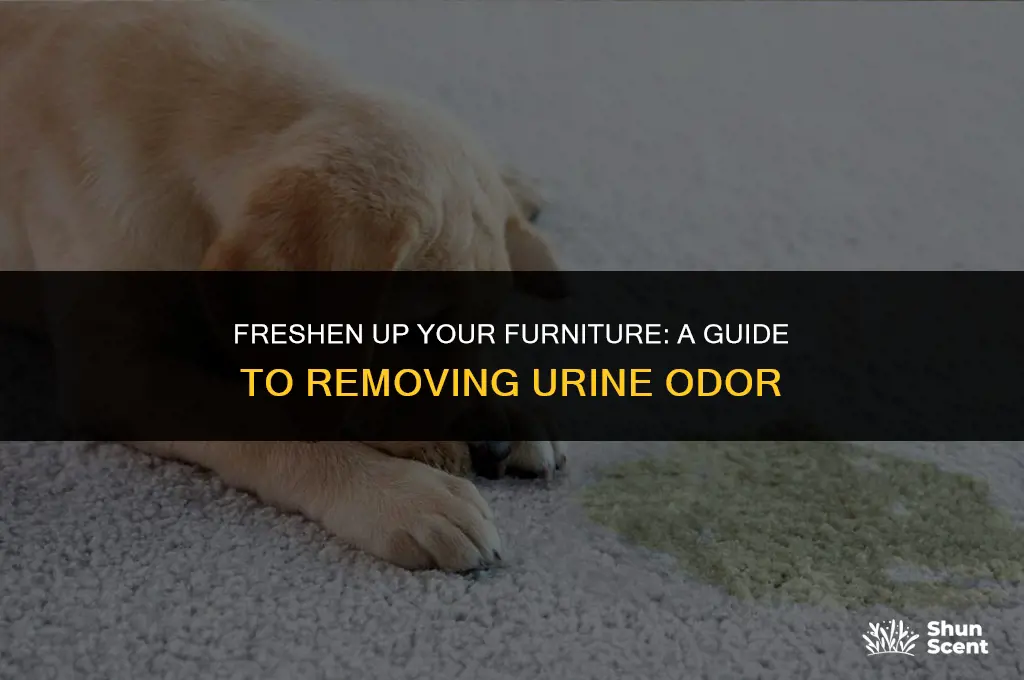 how to get urine odor out of furniture