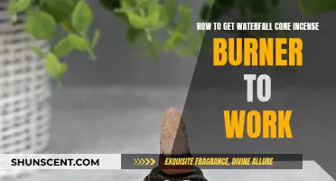 Waterfall Cone Incense Burner: Getting Started and Troubleshooting
