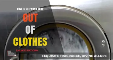 Banish WD-40 Smell from Your Clothes: A Simple Guide