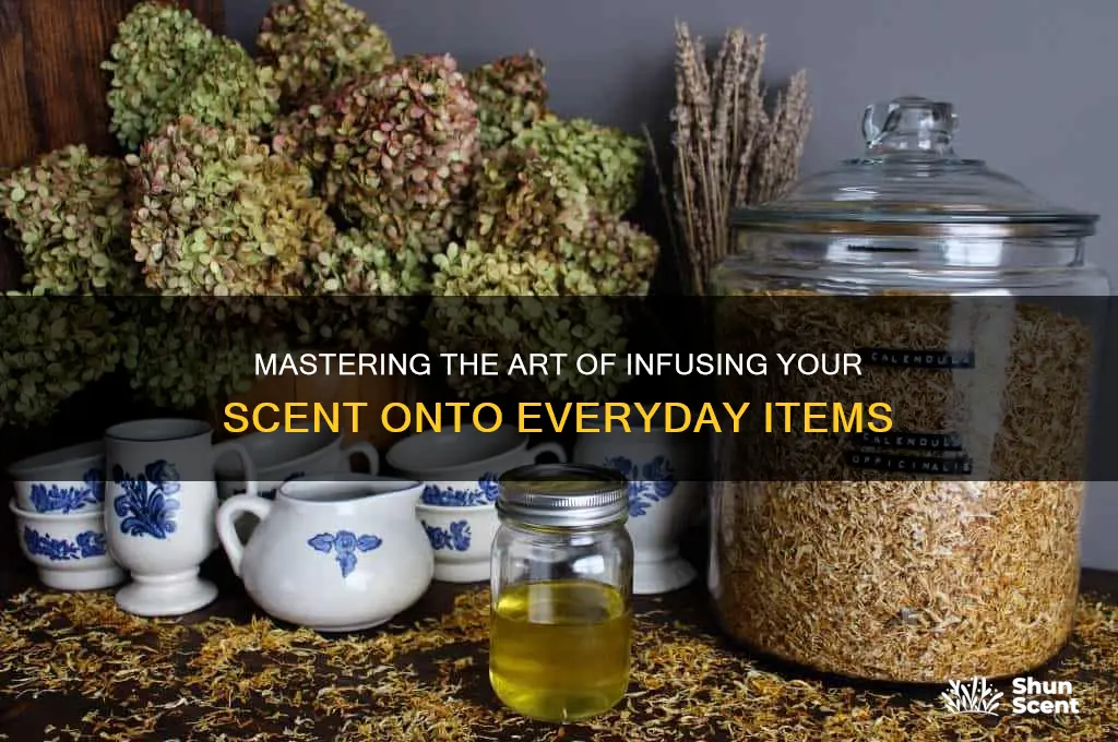how to get your scent on something