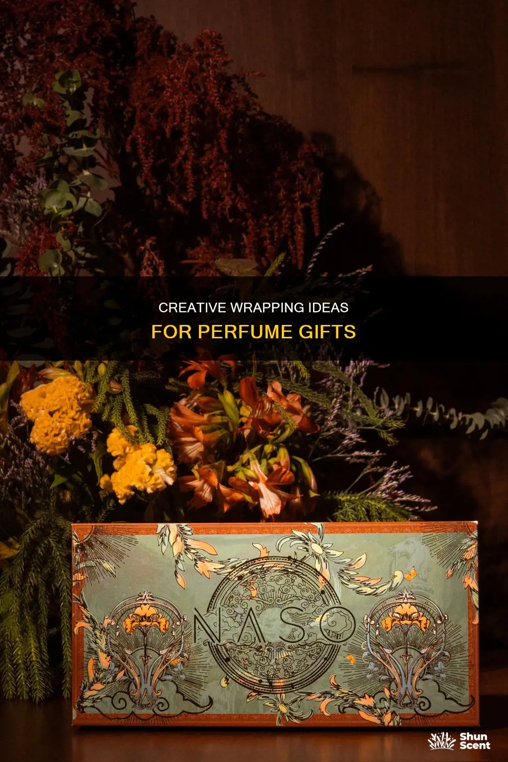 how to gift wrap a perfume
