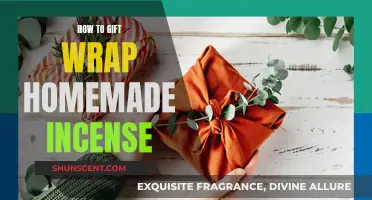 Creative Wrapping Ideas for Homemade Incense