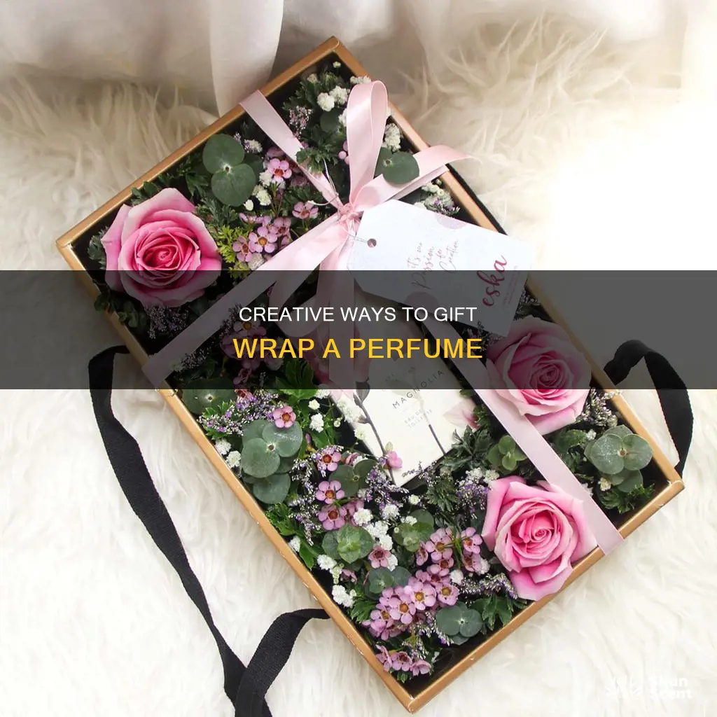 how to girft wrap a perfume