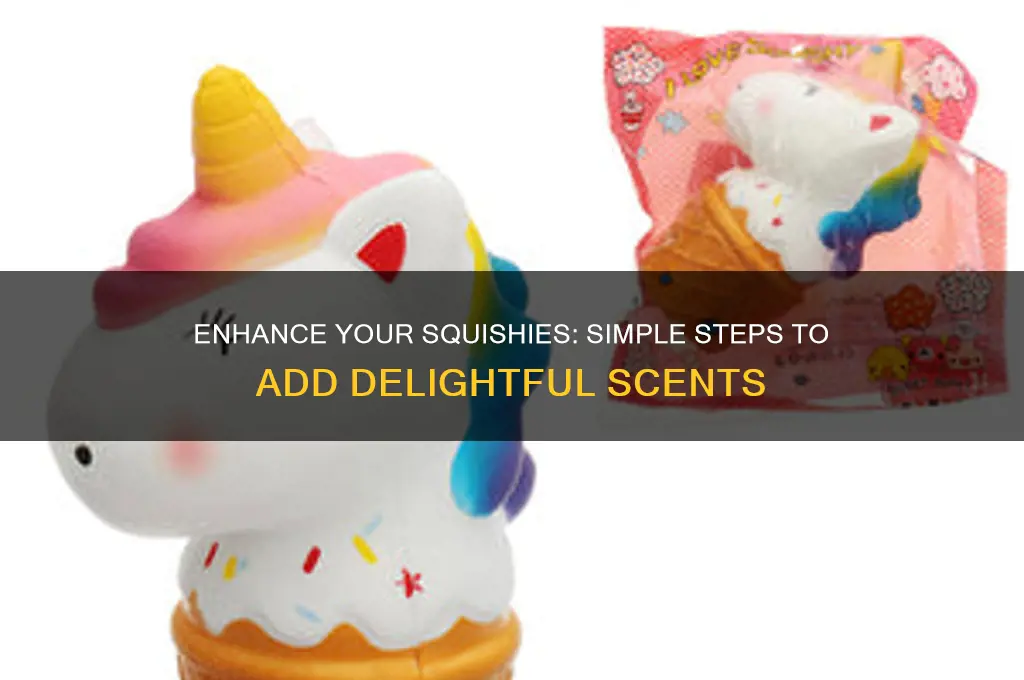 how to give squishies scent