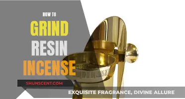 Grinding Resin Incense: Techniques for a Fine Powder