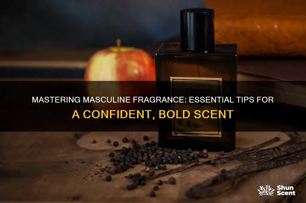 how to have a masculine scent