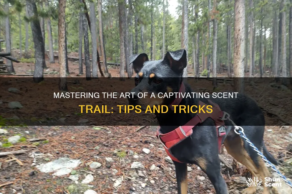 how to have a scent trail