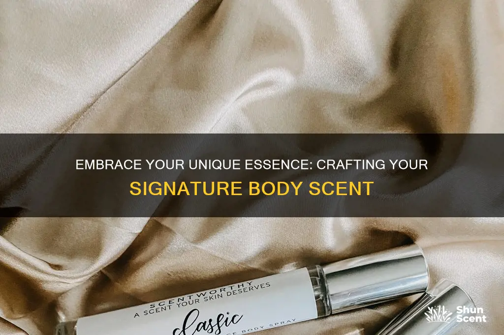 how to have your own body scent
