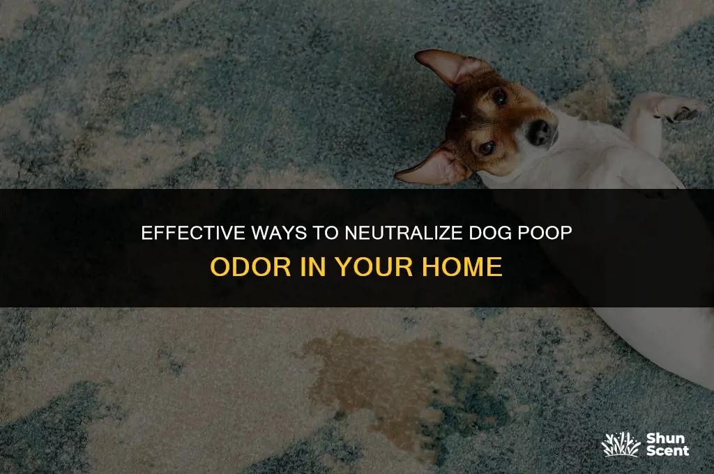 how to hide dog poop smell