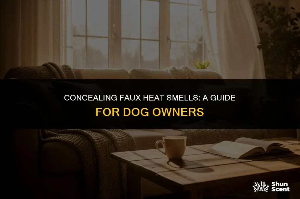 how to hide faux heat smell from dog