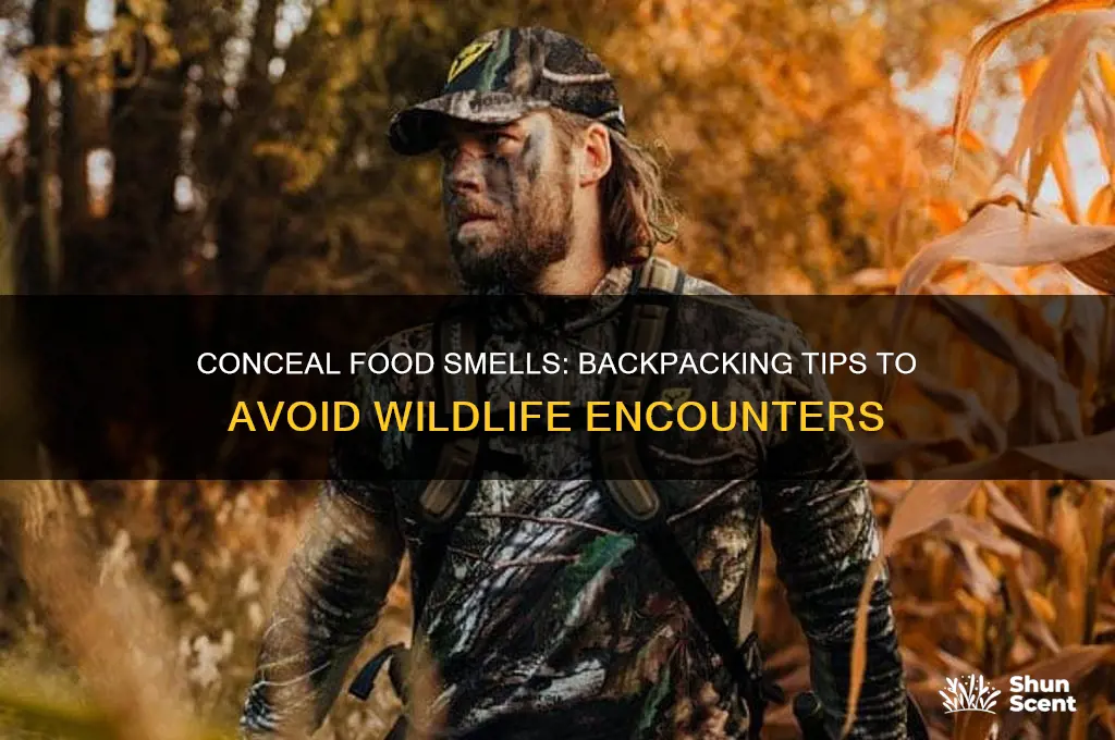 how to hide food scent while backpacking