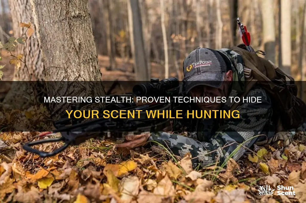 how to hide your scent while hunting
