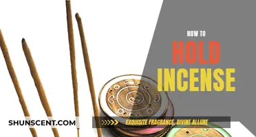 The Art of Holding Incense: A Beginner's Guide