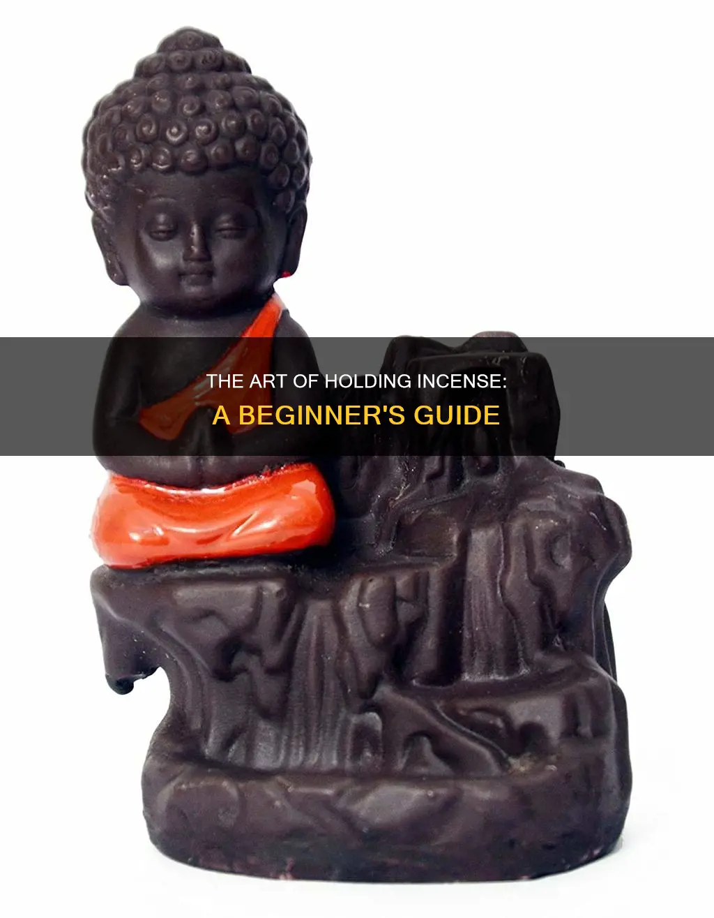 how to hold incense