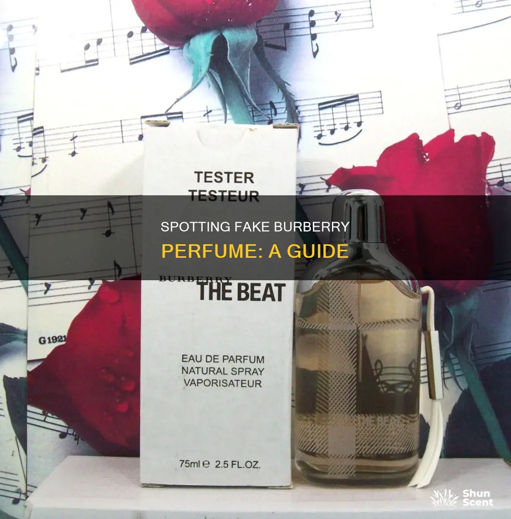 how to identify fake burberry perfume