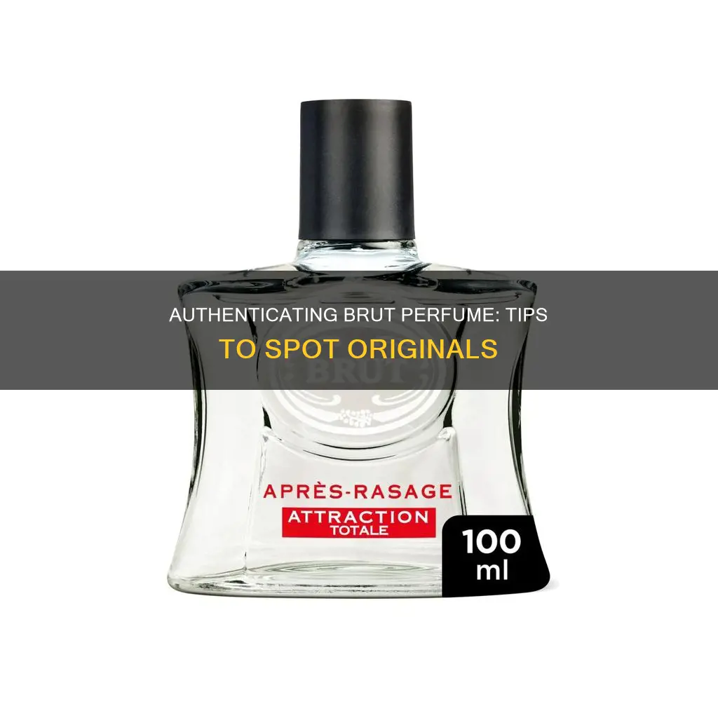 how to identify original brut perfume