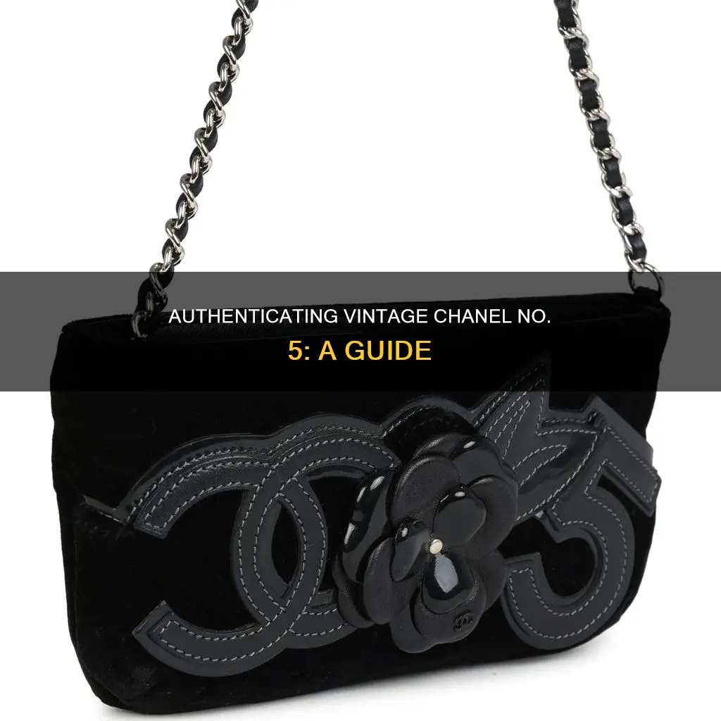 how to identify real vintage chanel no 5 perfume