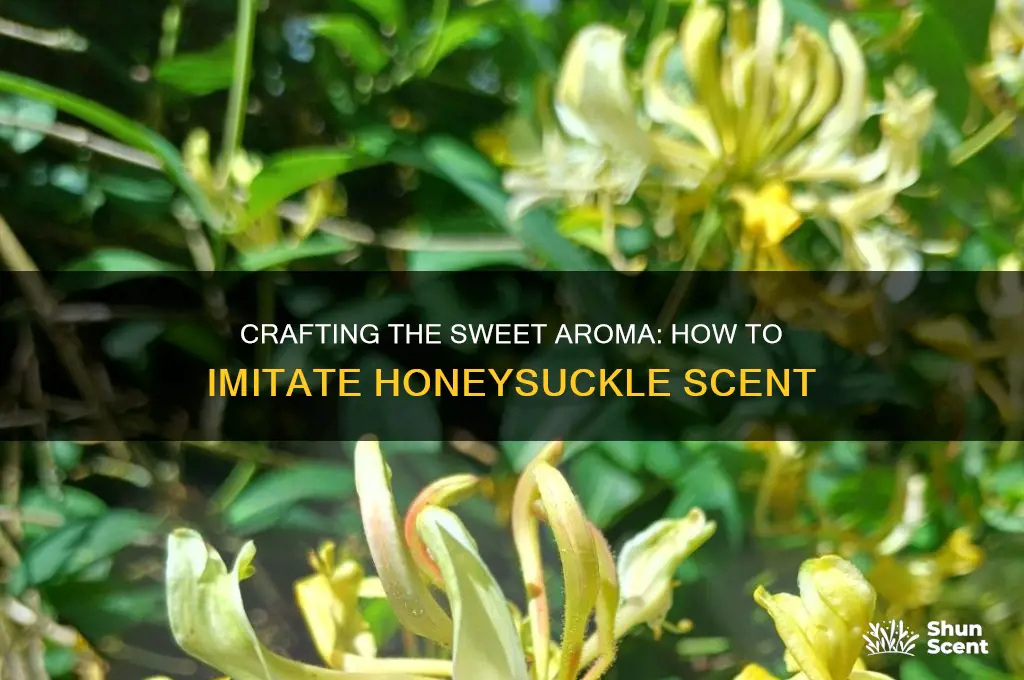 how to imitate honeysuckle scent