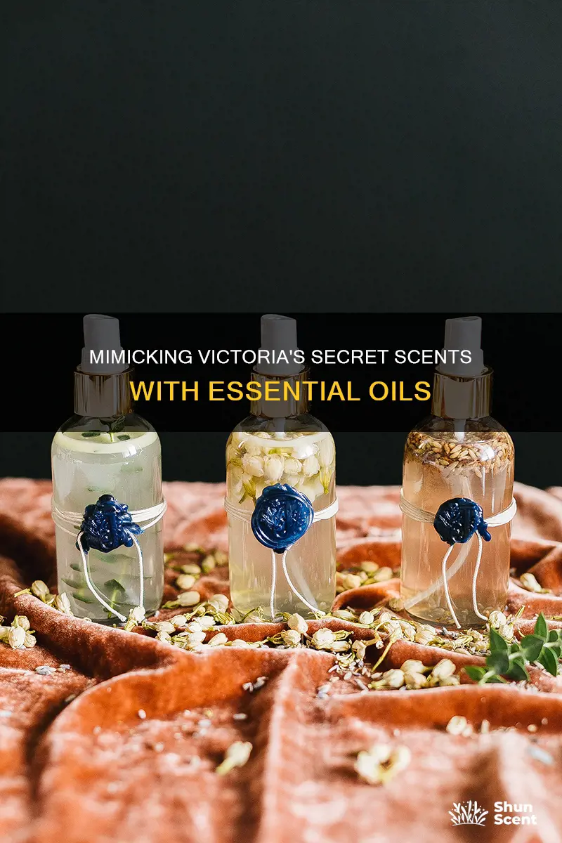 how to imitate victoria secret fragrance using essential oils