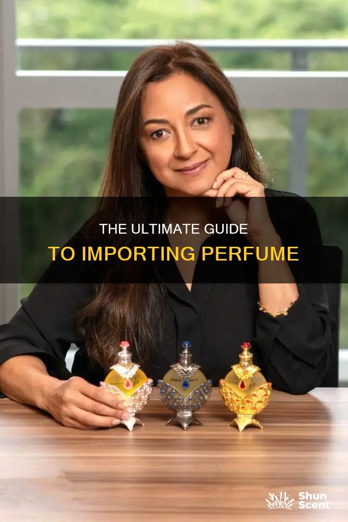 how to import perfume