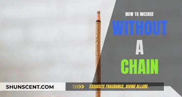 Incense Burning Without a Chain: A Beginner's Guide