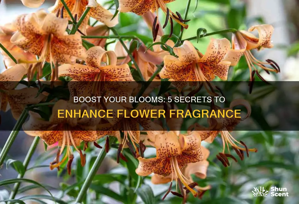 how to increase fragrance in flowers