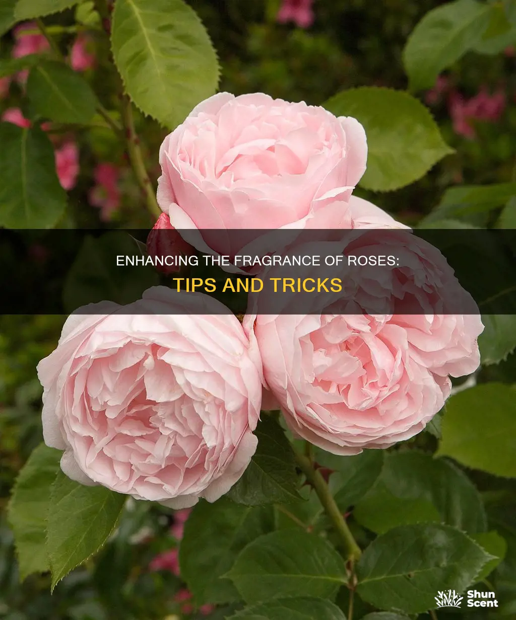 how to increase fragrance in roses