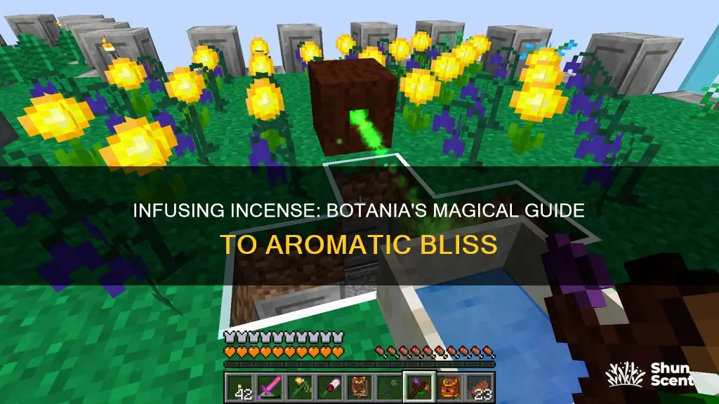 how to infuse an incense botania