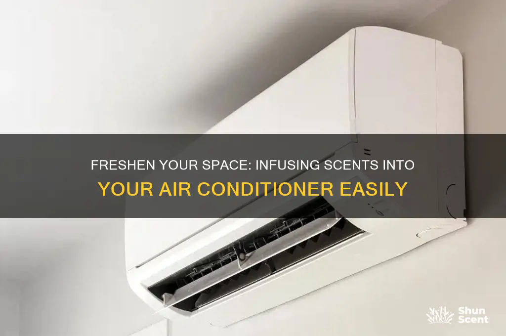 how to infuse scent into air conditioner