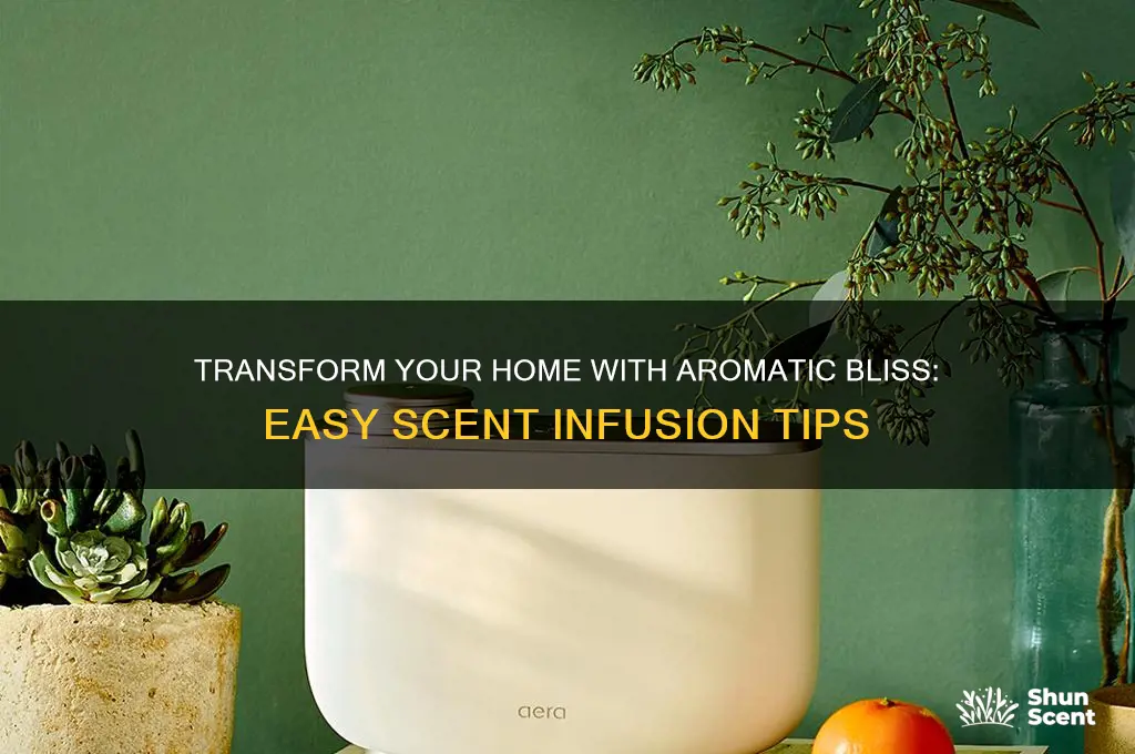 how to infuse scent into home