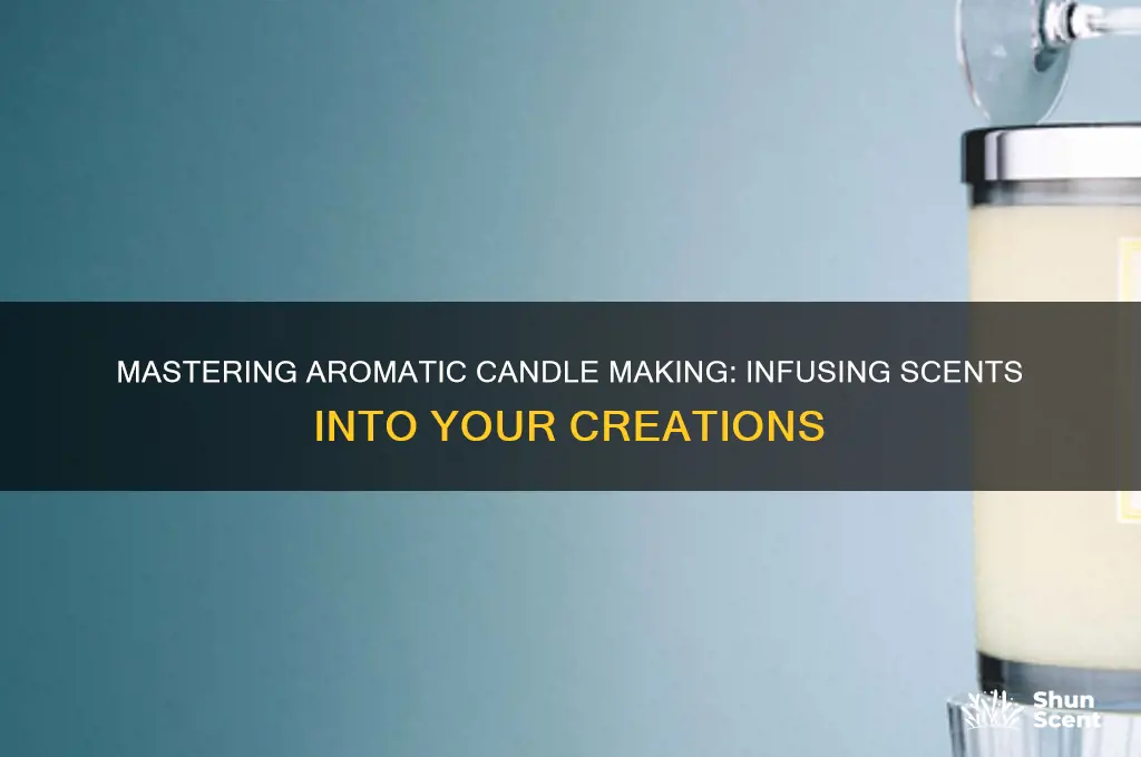 how to infuse scents into candles