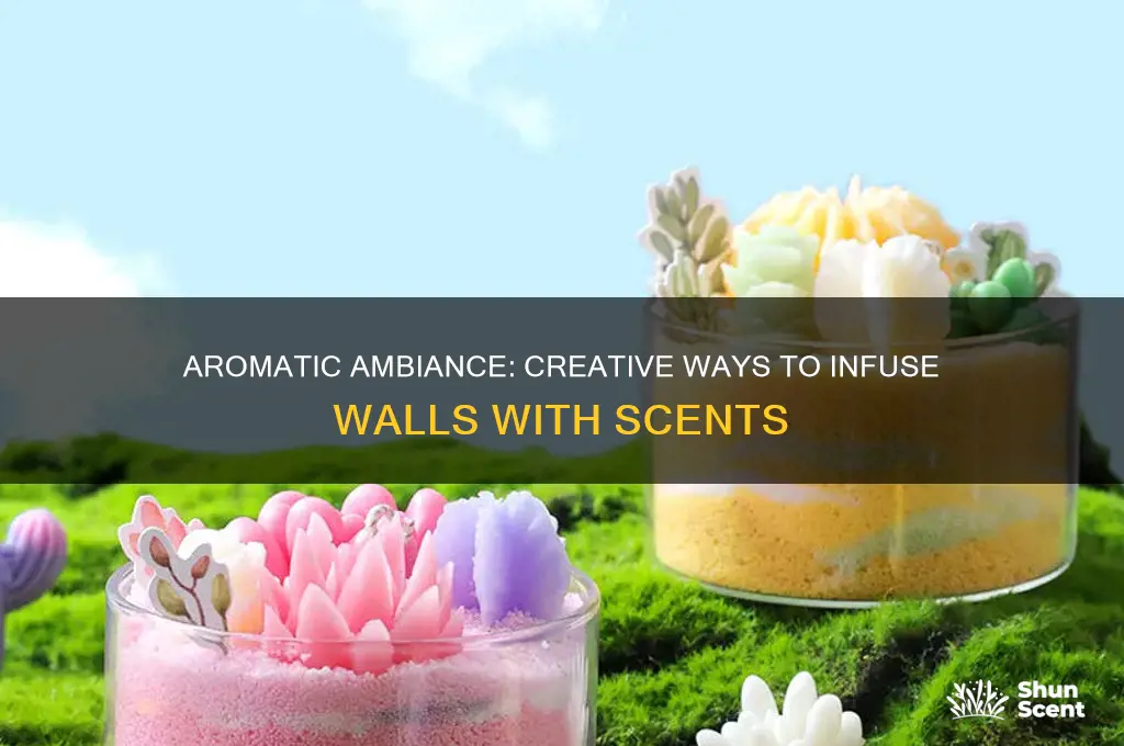 how to infuse walls with scents