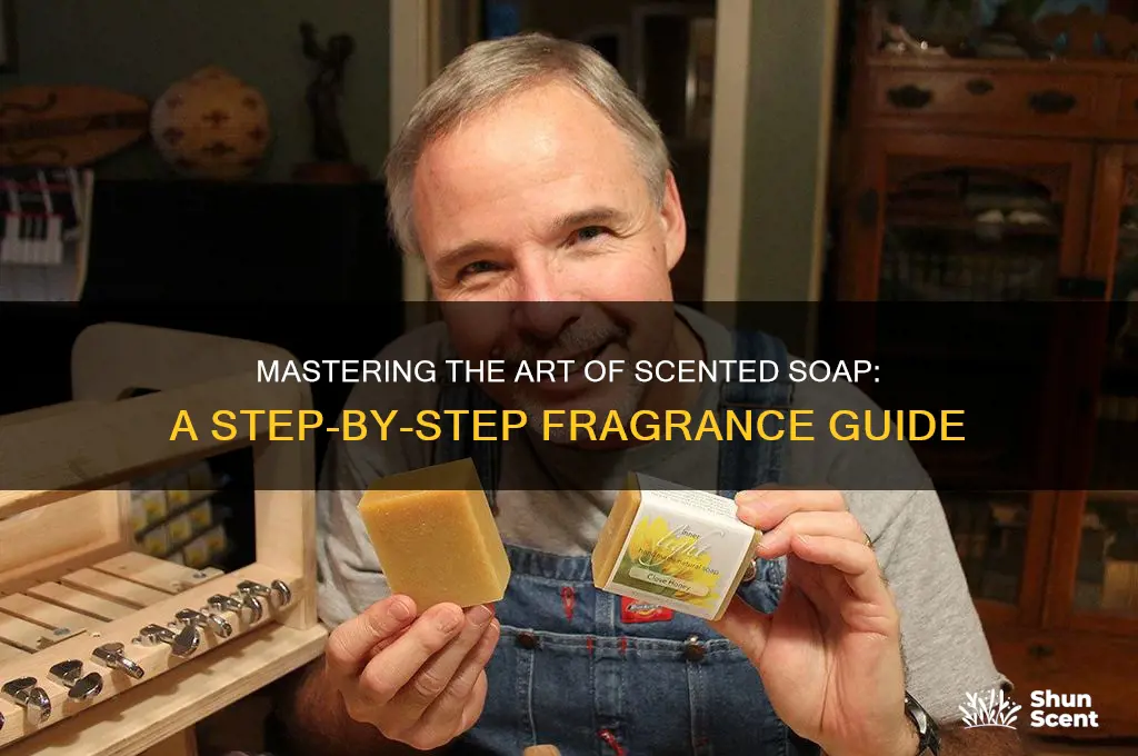 how to inject scent into soap