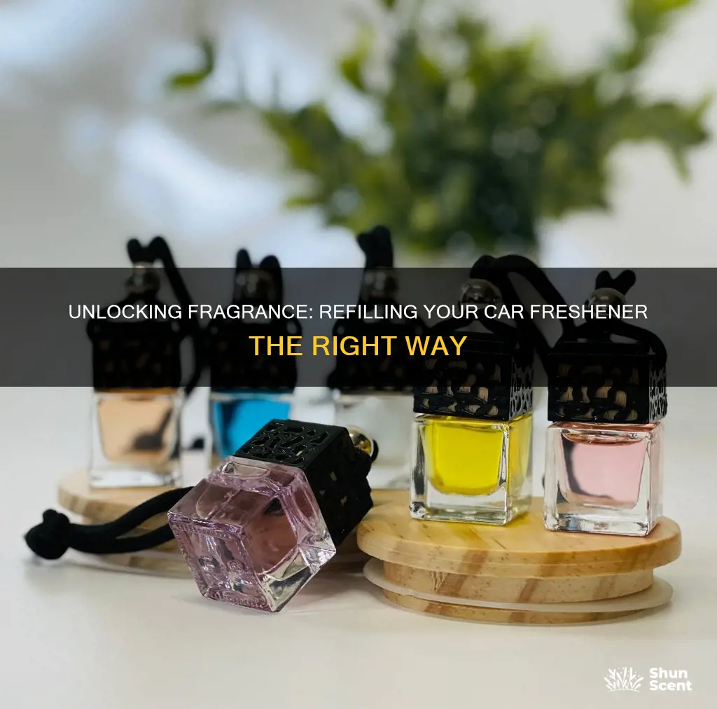 how to insert fragrance in bath body works car freshener
