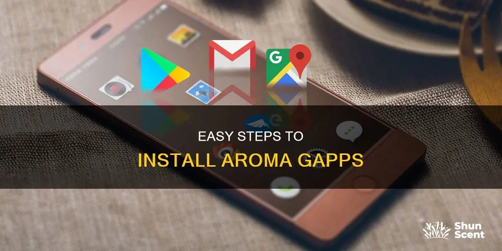 how to install aroma gapps