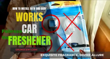 Install Bath and Body Works Car Freshener: Easy Steps