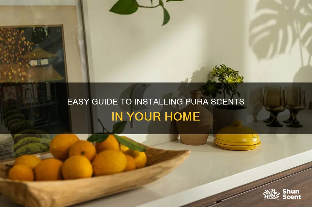 how to install pura scents