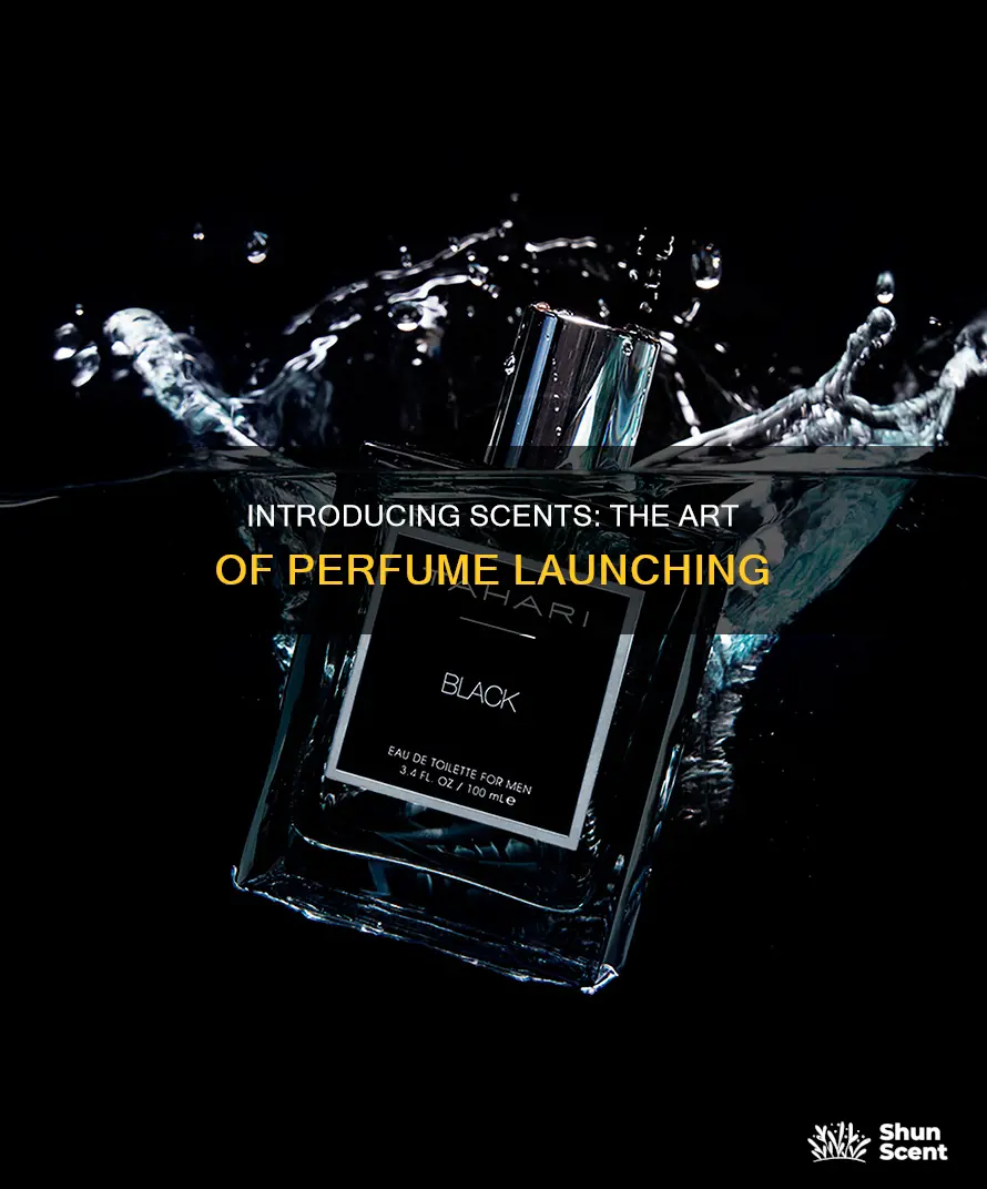 how to introduce a perfume product