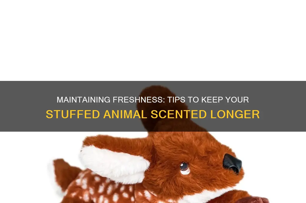 how to keep a sruffed animal scented