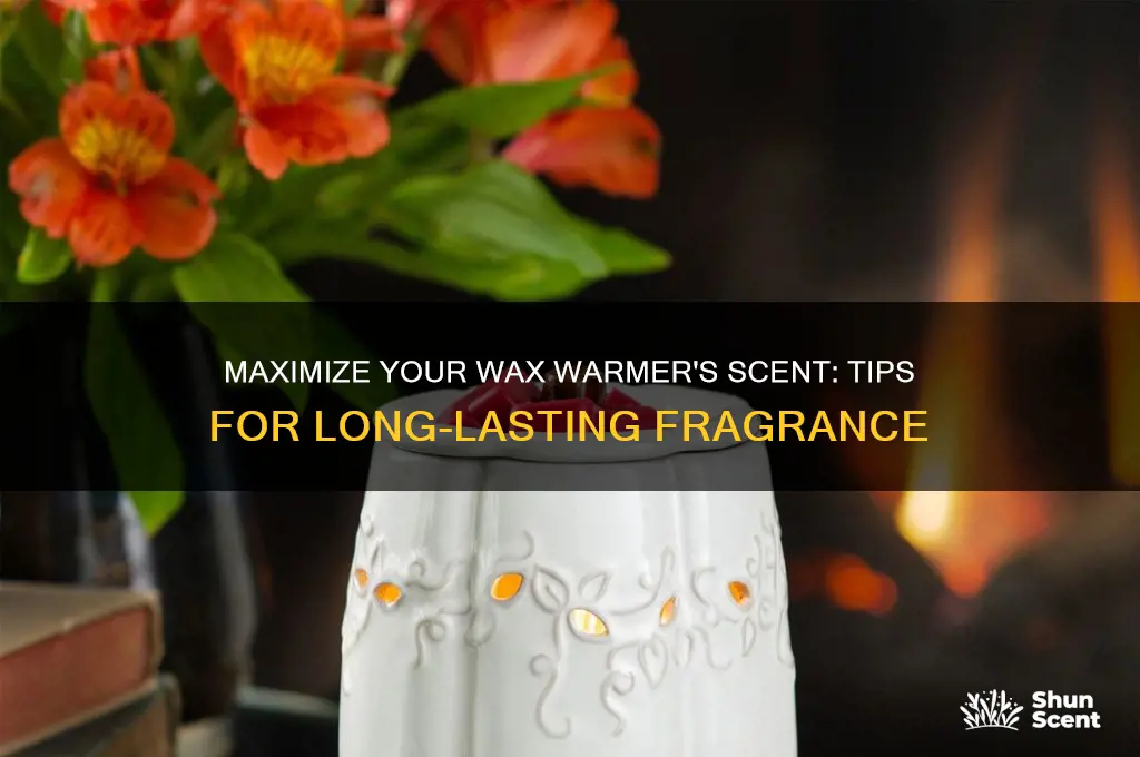 how to keep a wax warmer scented