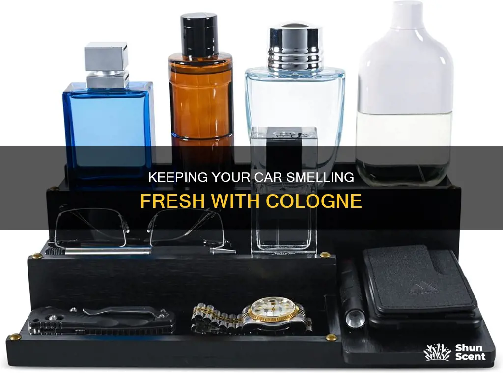 how to keep cologne in car