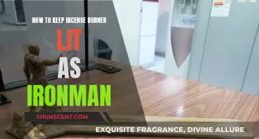 Keeping Incense Burners Lit: An Ironman's Guide