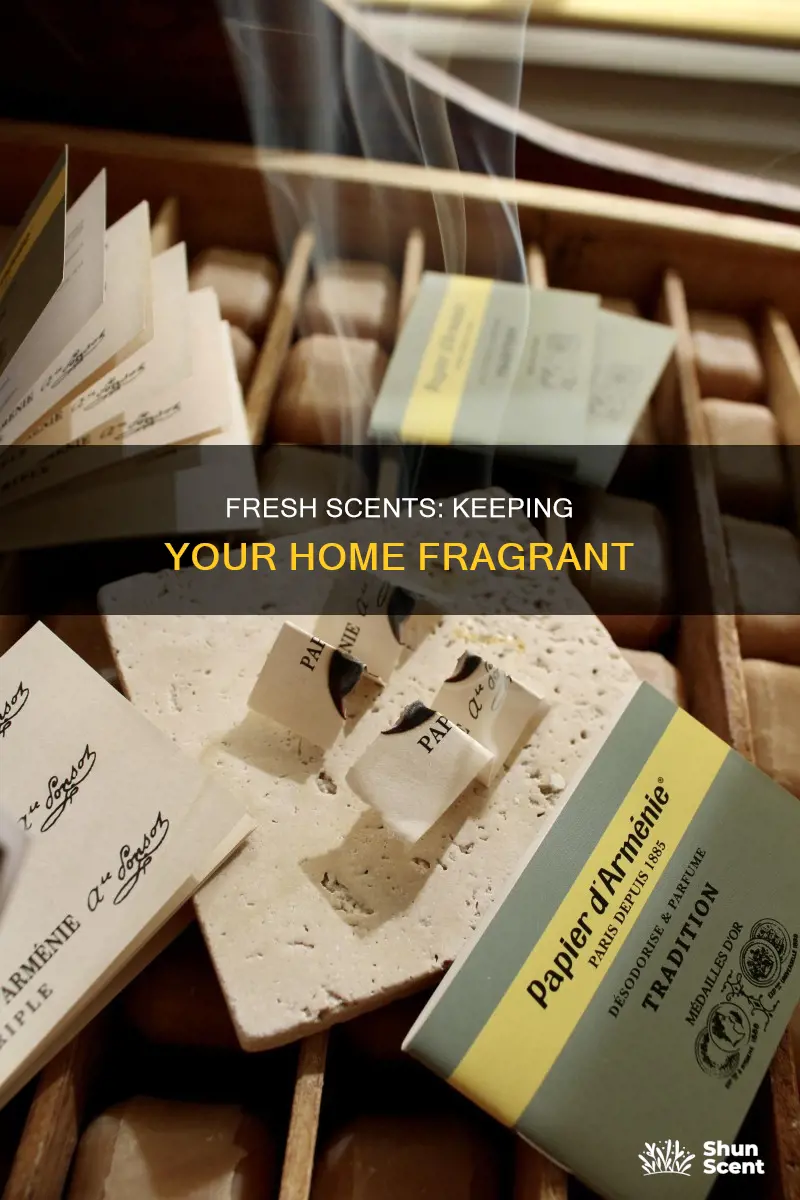 how to keep indoor smells like perfume