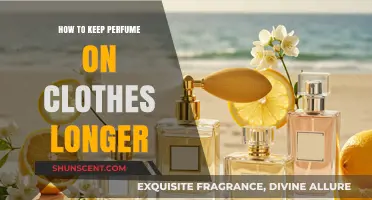 Make Your Perfume Last Longer on Clothes