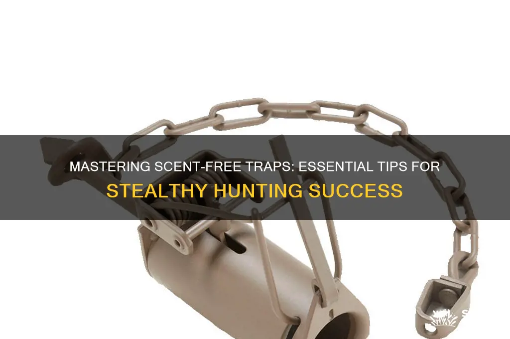 how to keep traps scent free