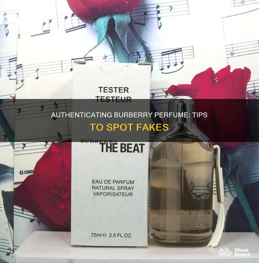 how to know if burberry perfume is authentic