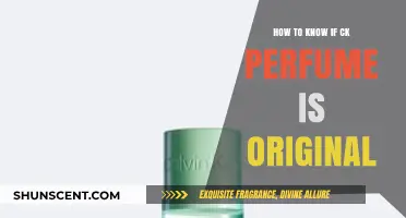 Spotting a Fake CK Perfume: A Quick Guide