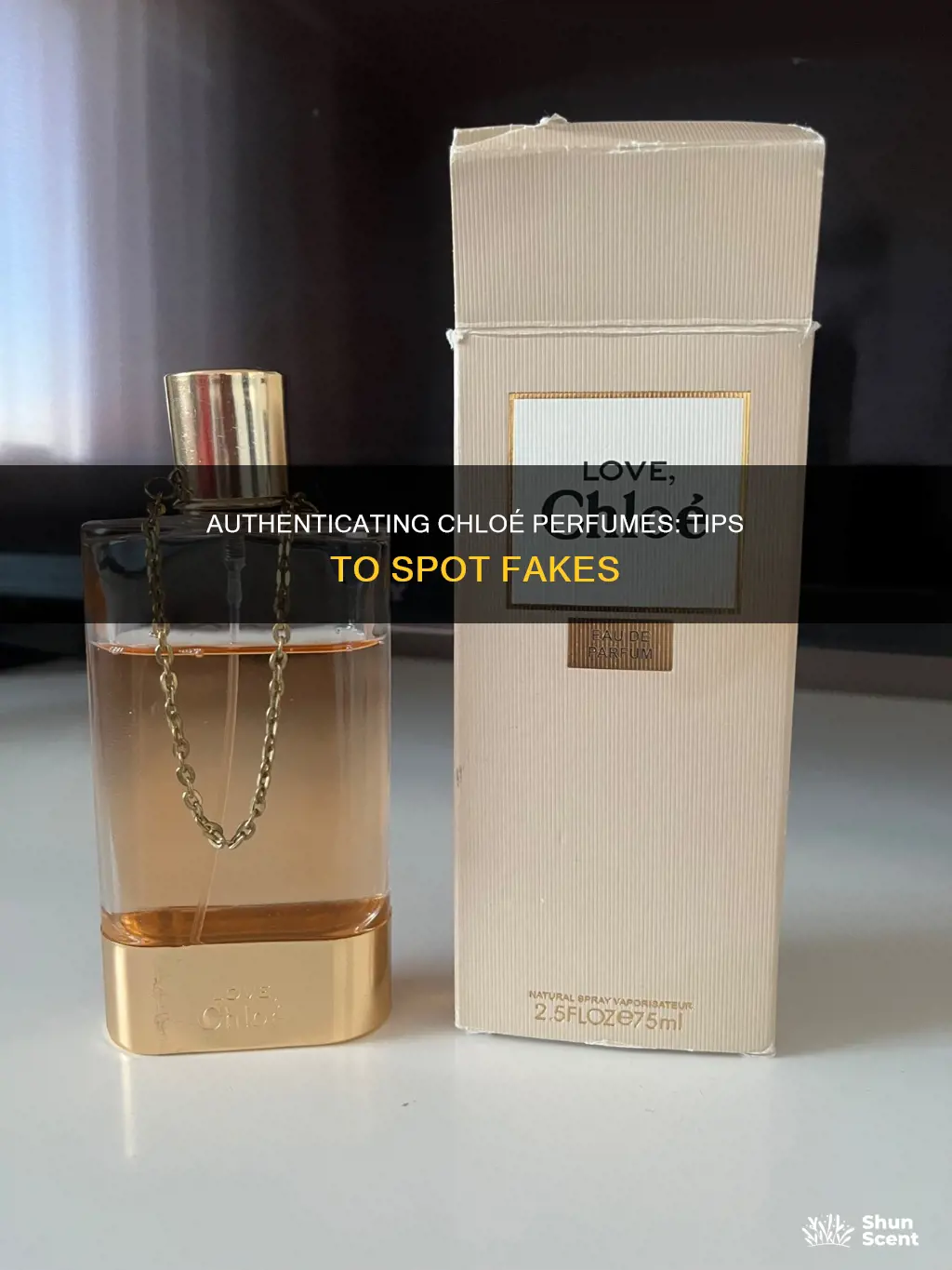 how to know if it is authentic chloe perfume